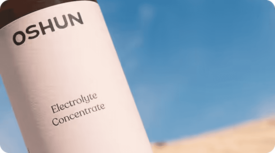 OSHUN health supplement brand product lineup